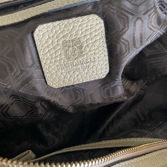 Bruno Magli Beige Cube Bag - Picture 9 of 16